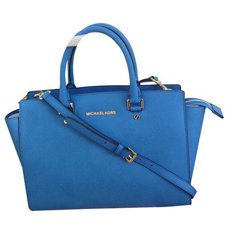 sac michael kors bleu clair|michael kors handbags black.